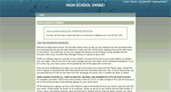 Desktop Screenshot of hsswimz.com